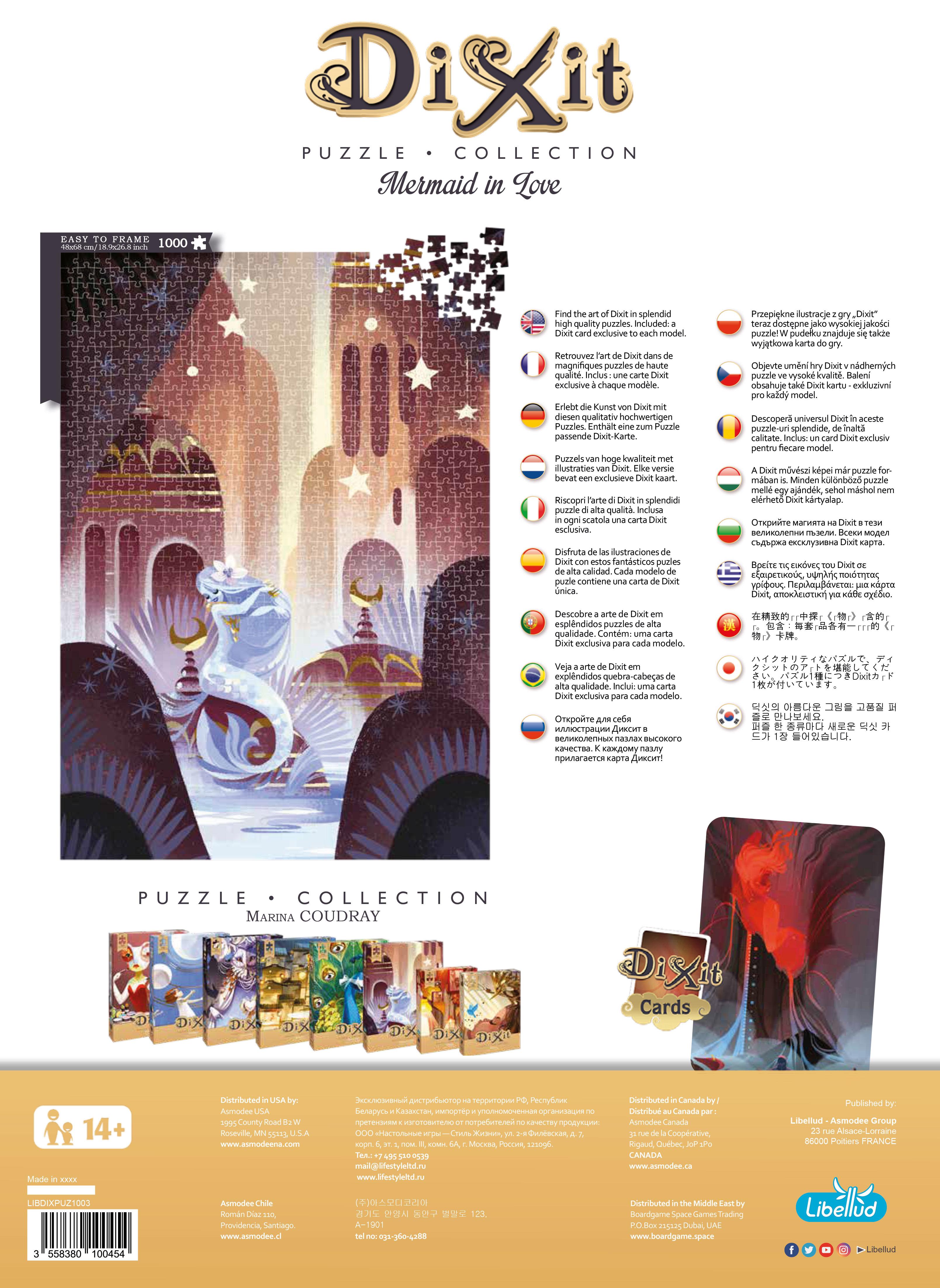 Beispielinhalt (Bild) Dixit Puzzle-Collection Mermaid in Love