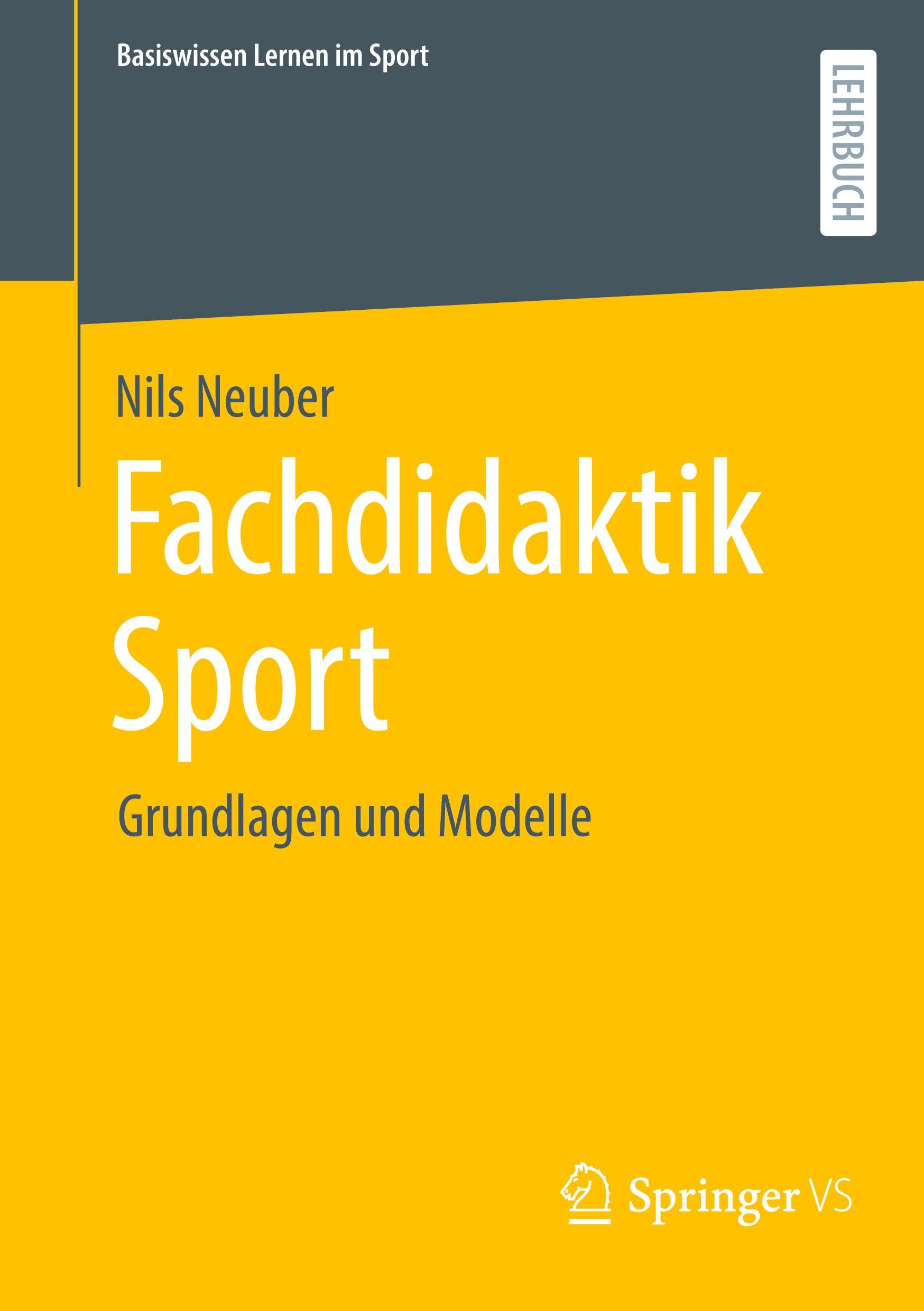 Vorderes Coverbild Fachdidaktik Sport