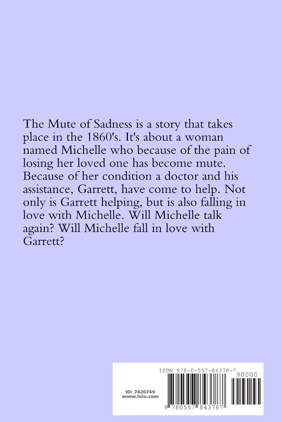 Rückseitencover The Mute of Sadness