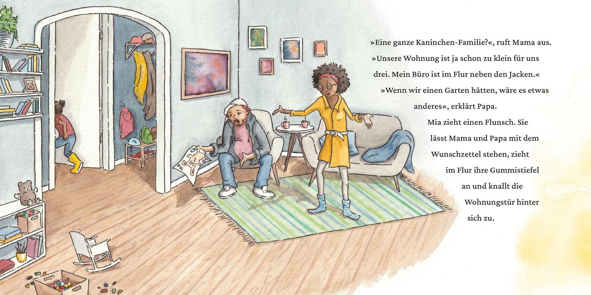 Beispielinhalt (Bild) Ein Osterhase für Mia