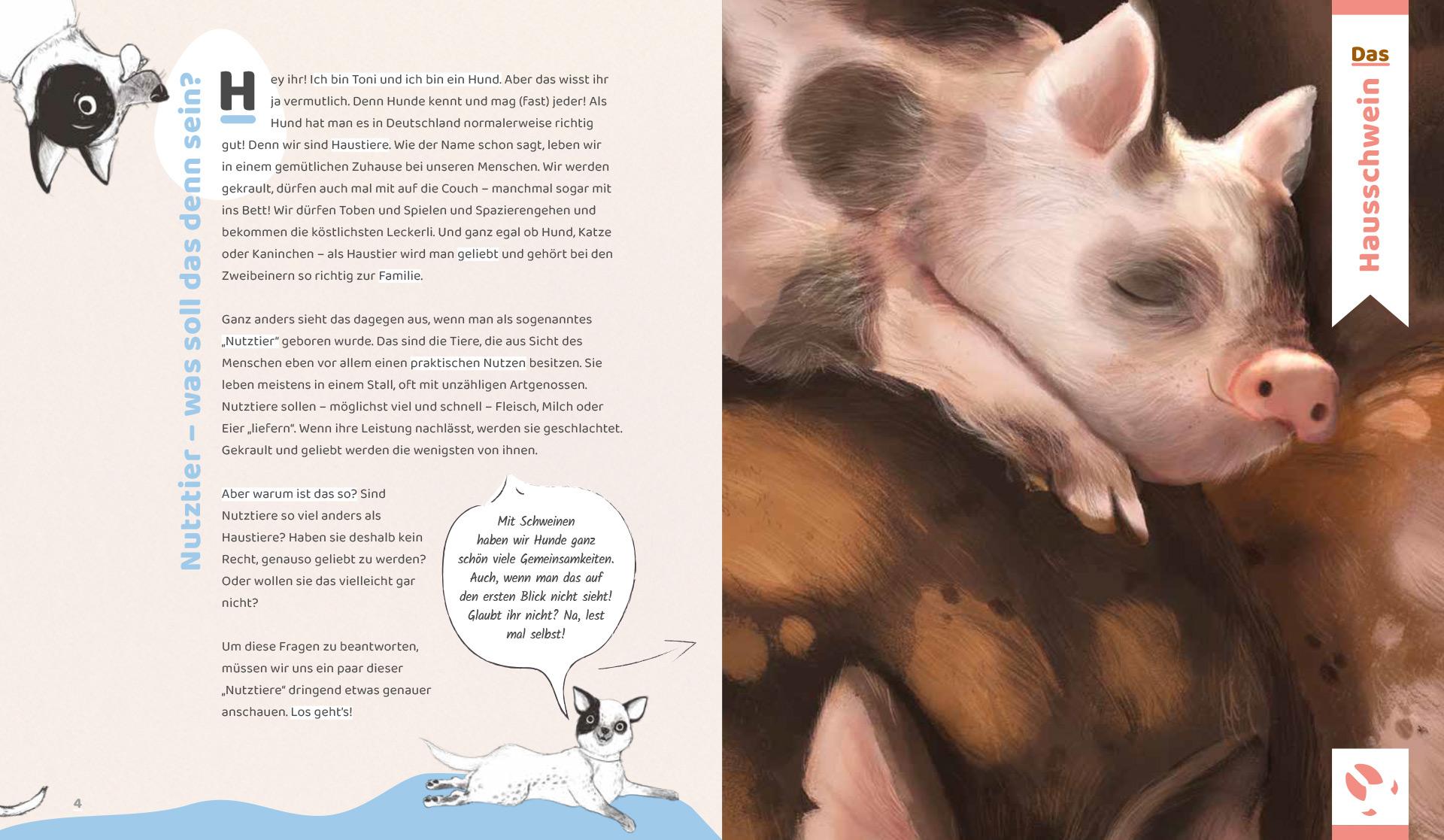 Beispielinhalt (Bild) Schlau wie Sau