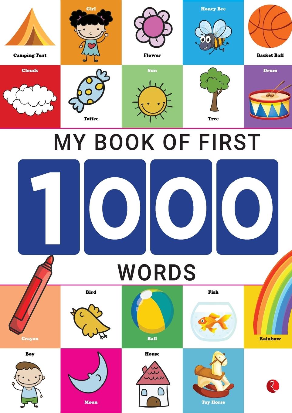 Vorderes Coverbild MY BOOK OF FIRST 1000 WORDS