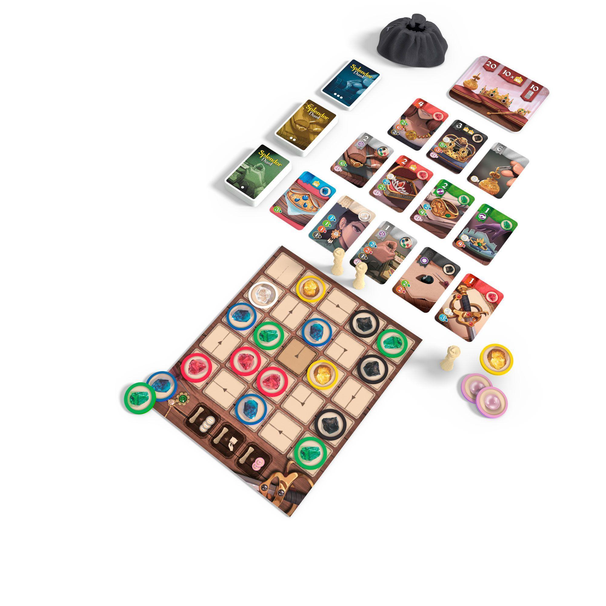 Beispielinhalt (Bild) Splendor Duel