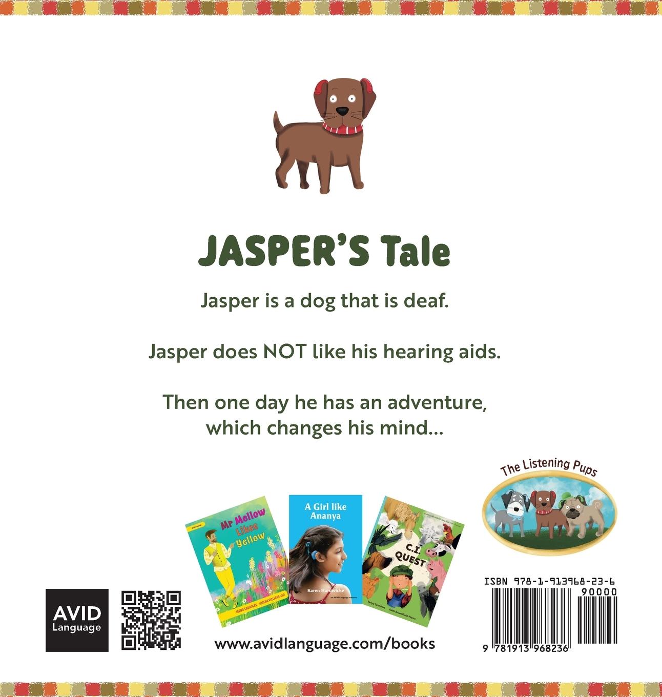 Rückseitencover JASPER'S Tale