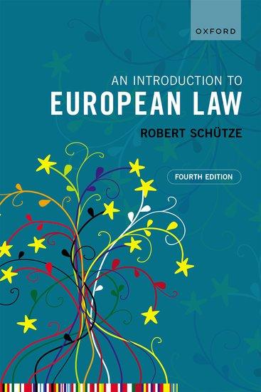 Vorderes Coverbild An Introduction to European Law