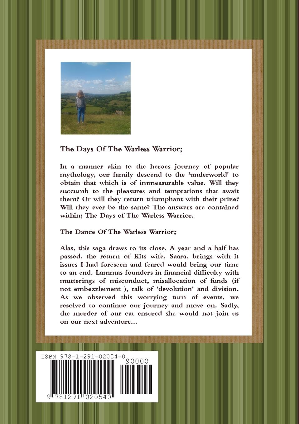 Rückseitencover The Days And Dance Of The Warless Warrior