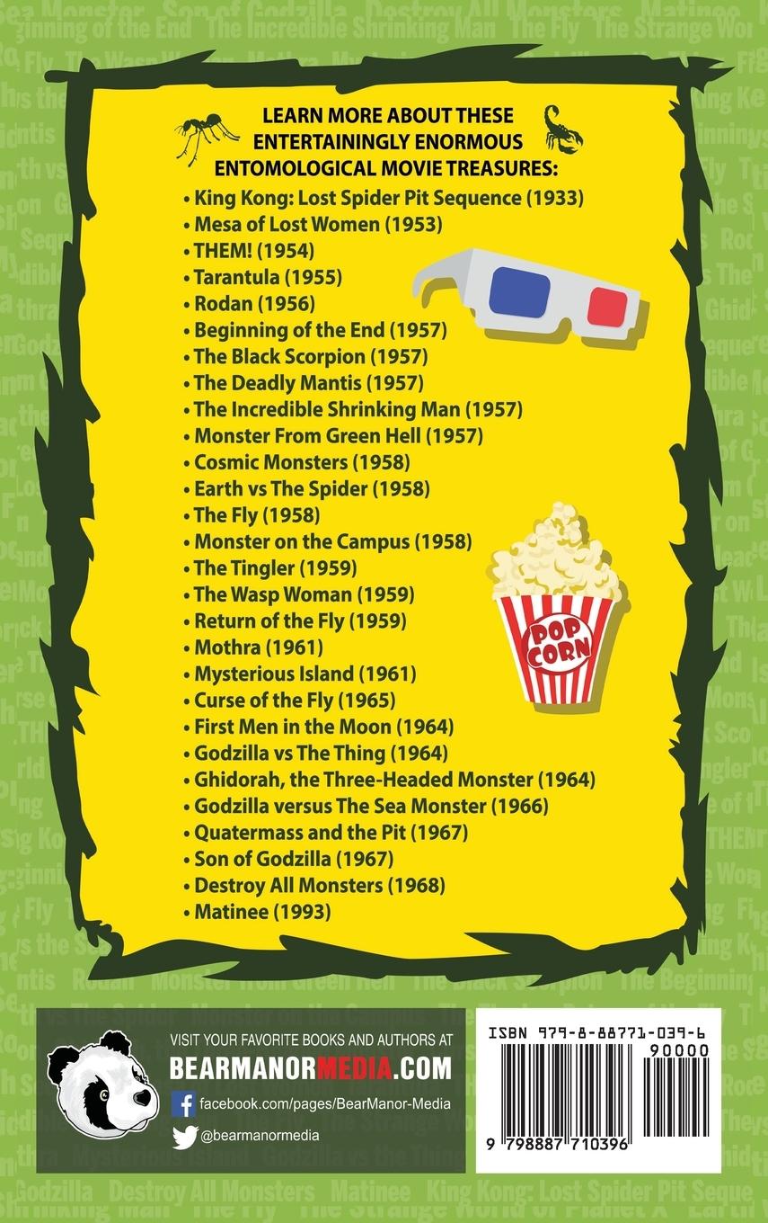 Rückseitencover Giant Bug Cinema - A Monster Kid's Guide (hardback)