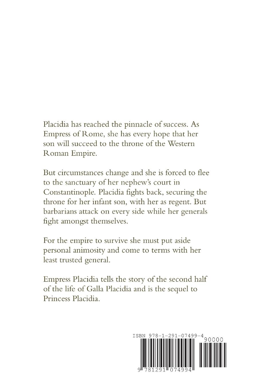 Rückseitencover Empress Placidia