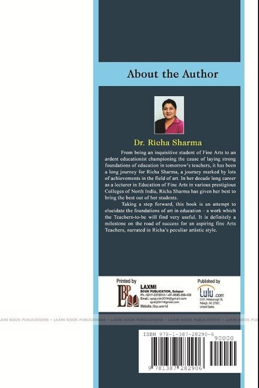 Rückseitencover Foundations of Art Education