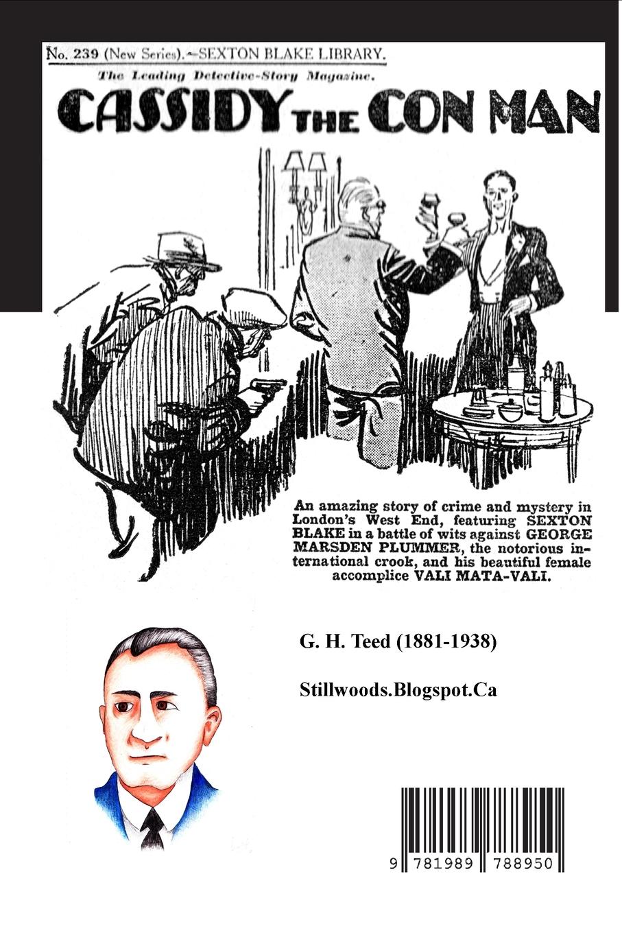 Rückseitencover Cassidy the Con. Man