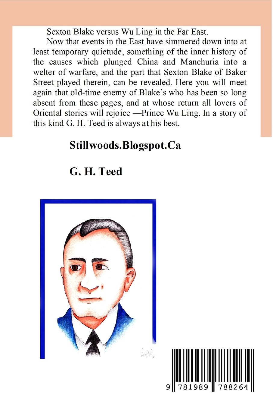 Rückseitencover Sexton Blake in Manchuria