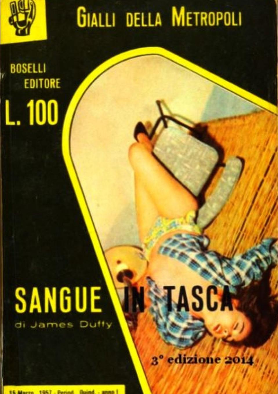 Vorderes Coverbild Sangue in tasca