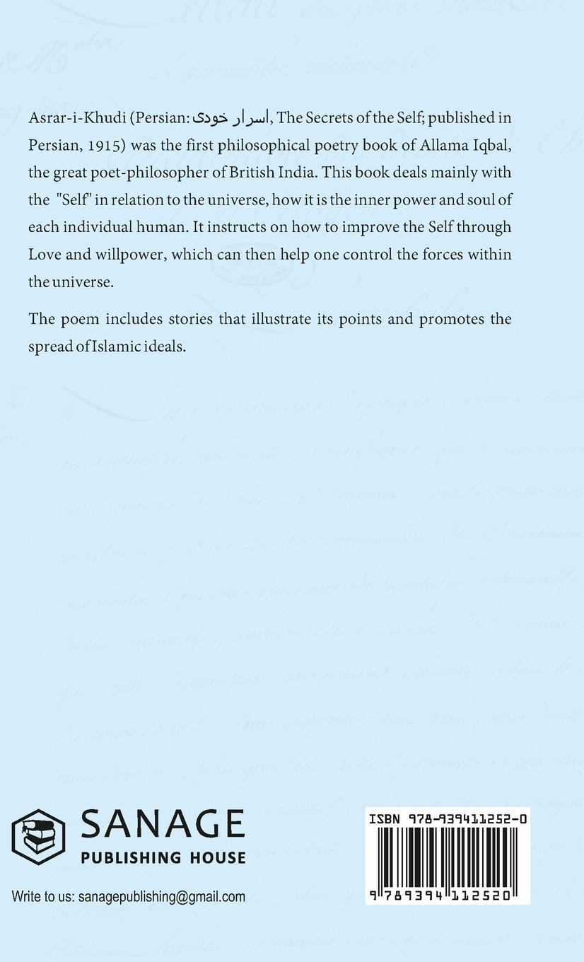 Rückseitencover The Secrets of the Self