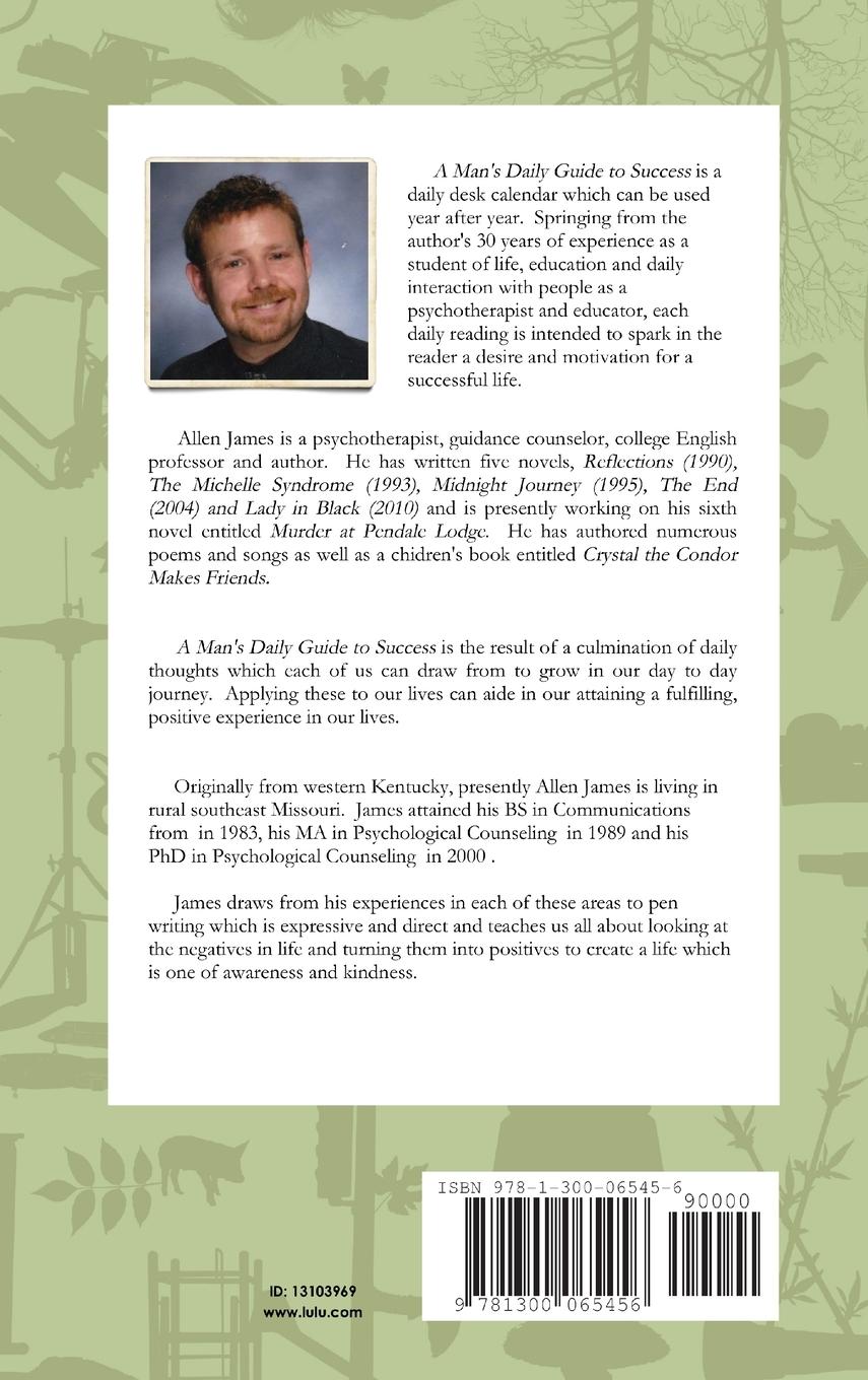 Rückseitencover A Man's Daily Guide to Success