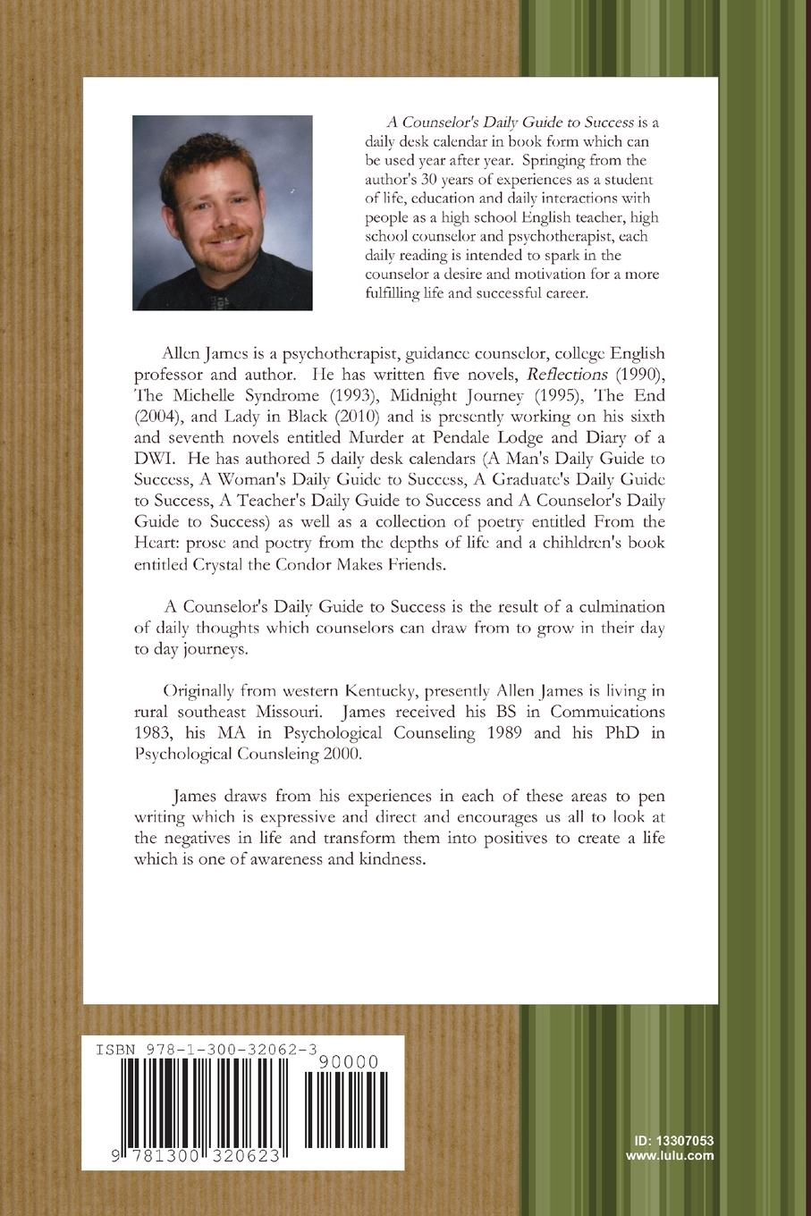 Rückseitencover A Counselor's Daily Guide to Success