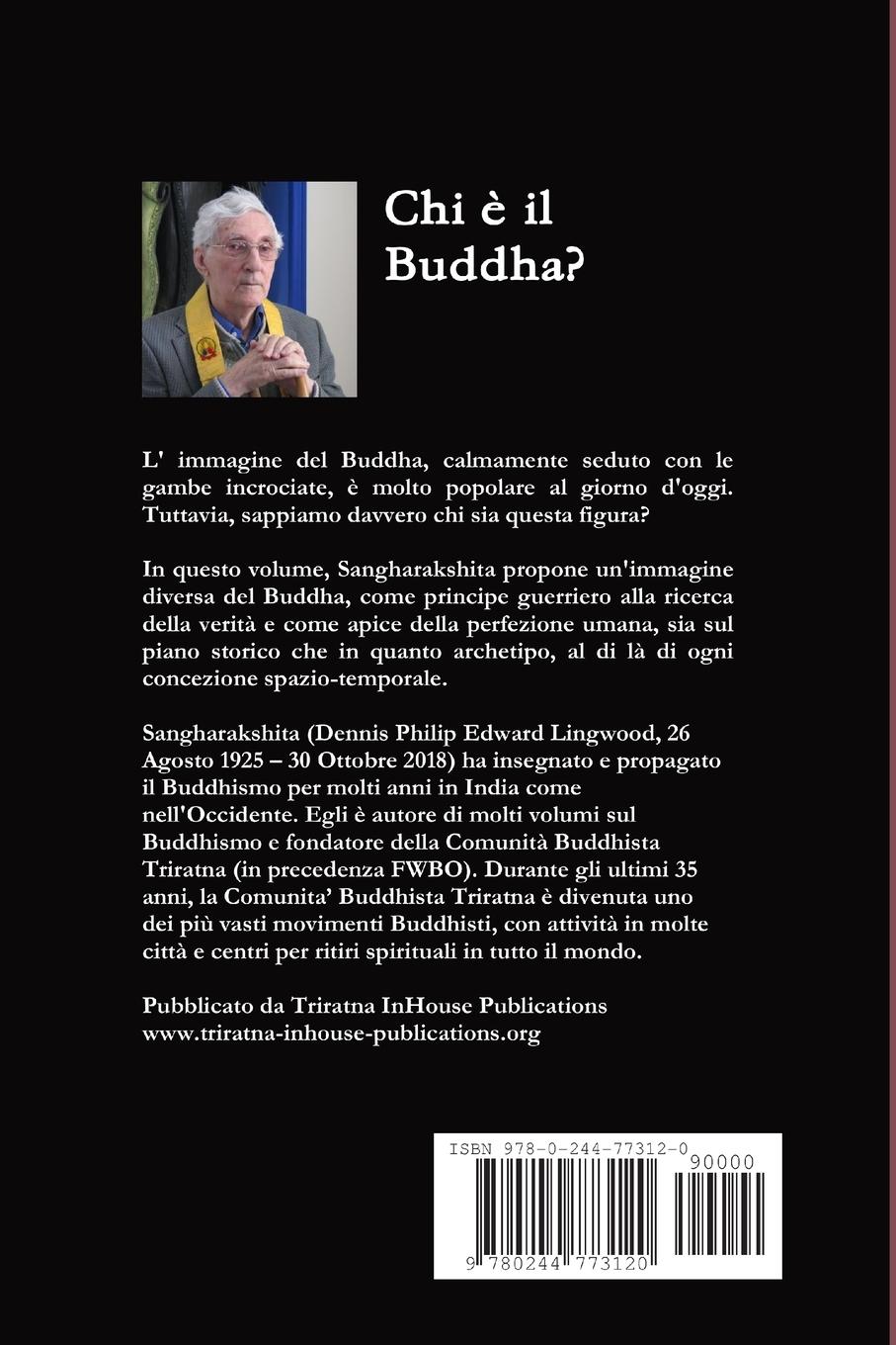 Rückseitencover Chi è il Buddha?