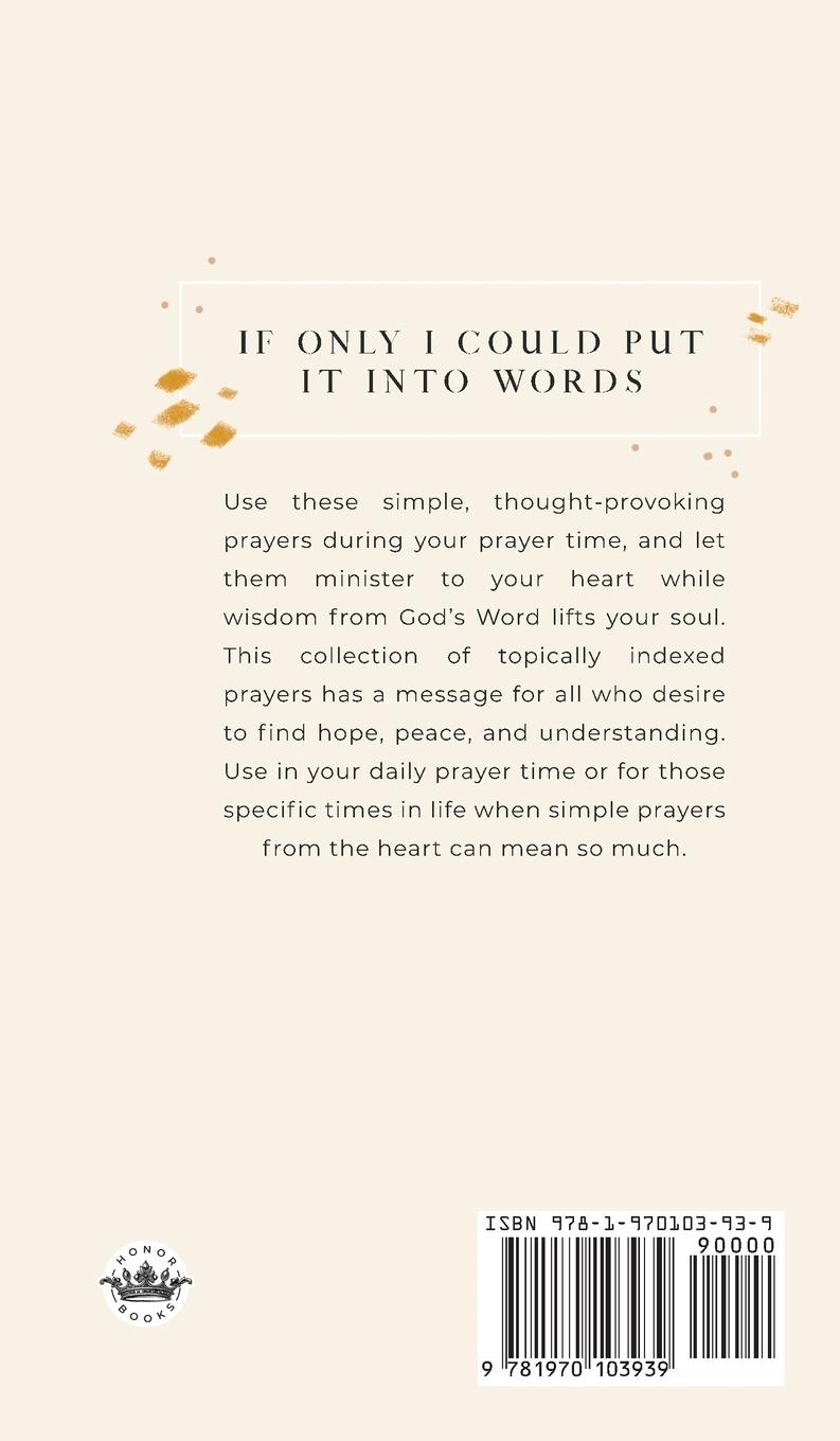 Rückseitencover Everyday Prayers for Everyday Cares