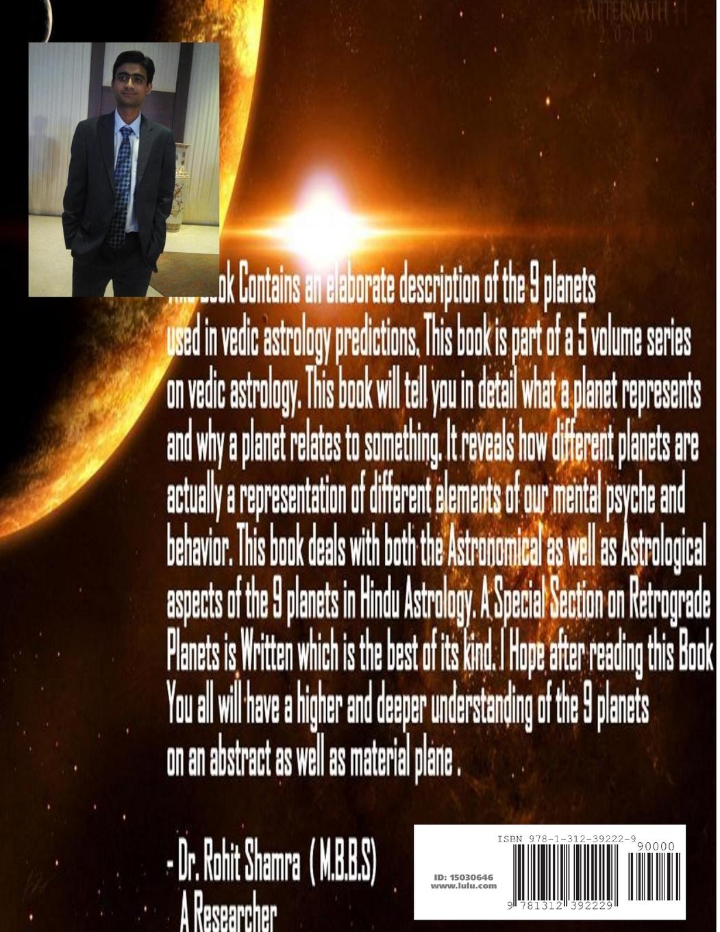 Rückseitencover Vedic Astrology - The Nine Planets