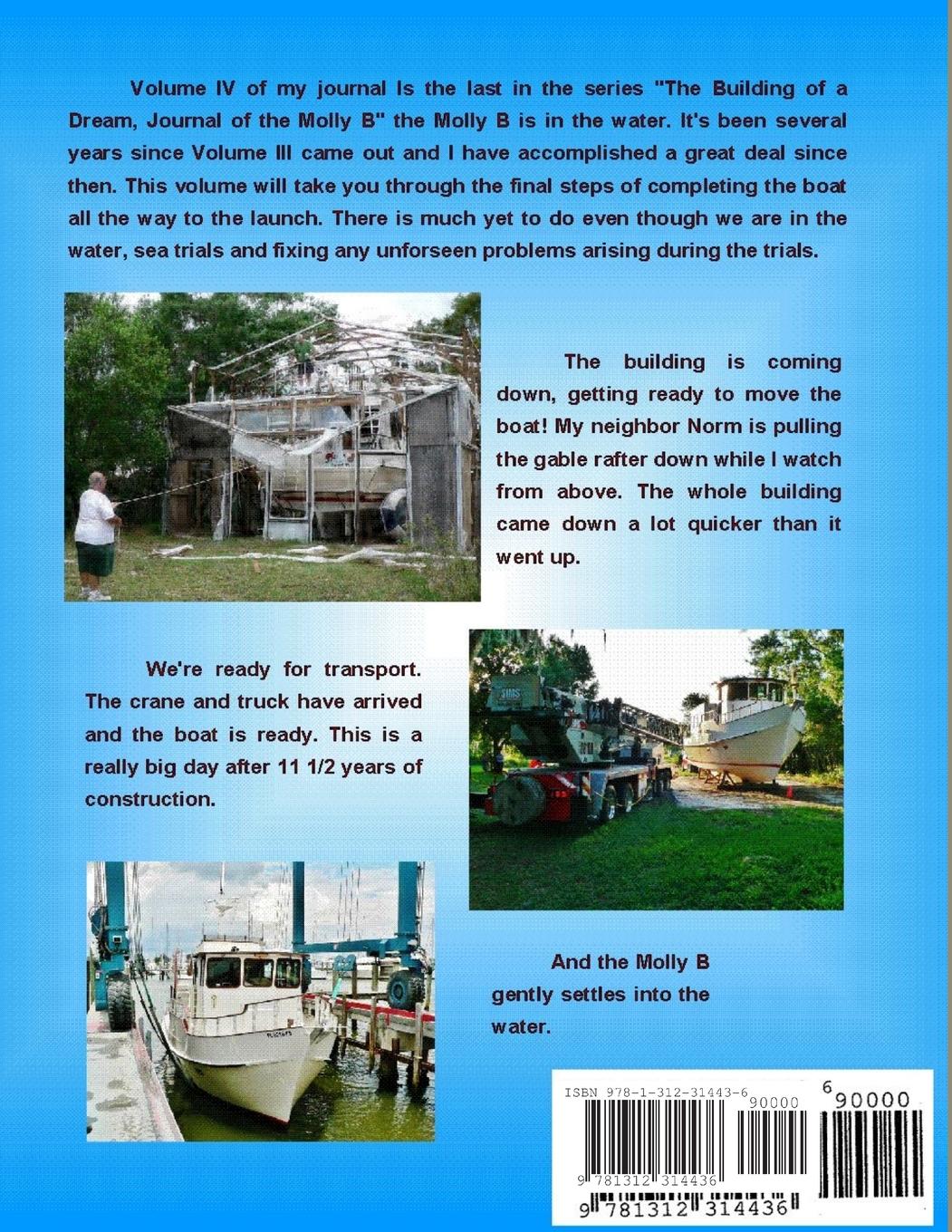 Rückseitencover The Building of a Dream Journal of the Molly B Volume IV