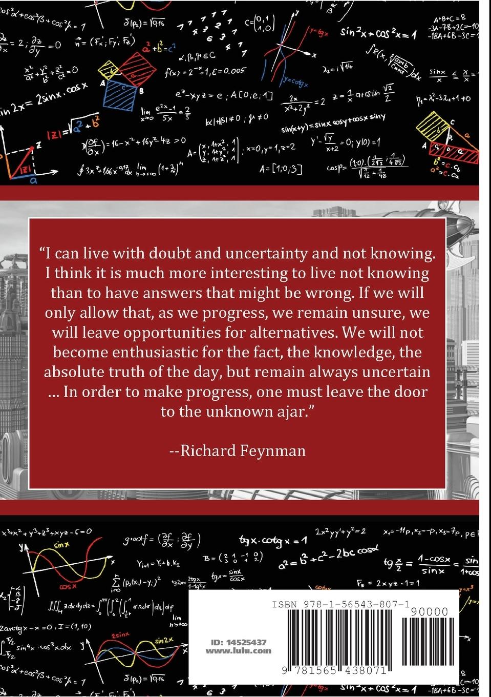 Rückseitencover Adventures in Science