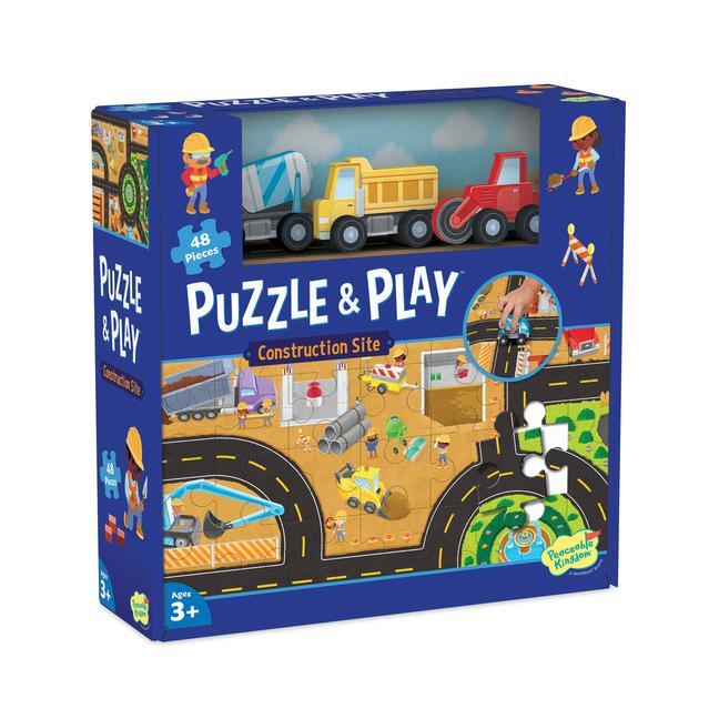 Vorderes Coverbild Puzzle and Play - Construction Site