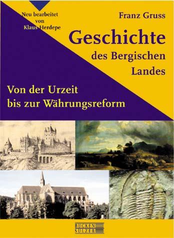 Vorderes Coverbild Geschichte des Bergischen Landes