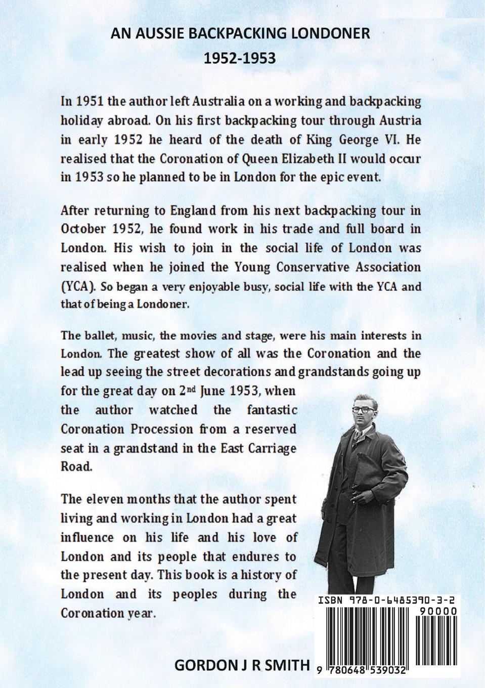 Rückseitencover An Aussie Backpacking Londoner 1952-1953