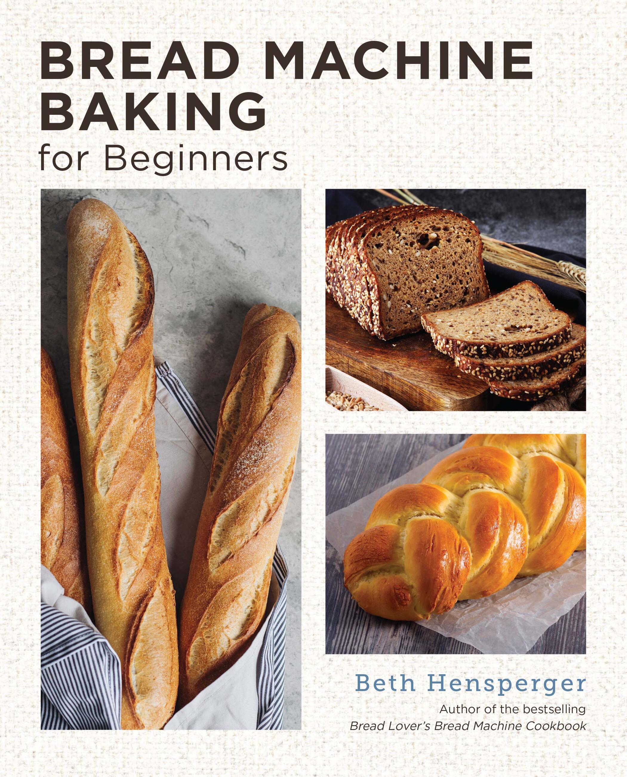 Vorderes Coverbild Bread Machine Baking for Beginners