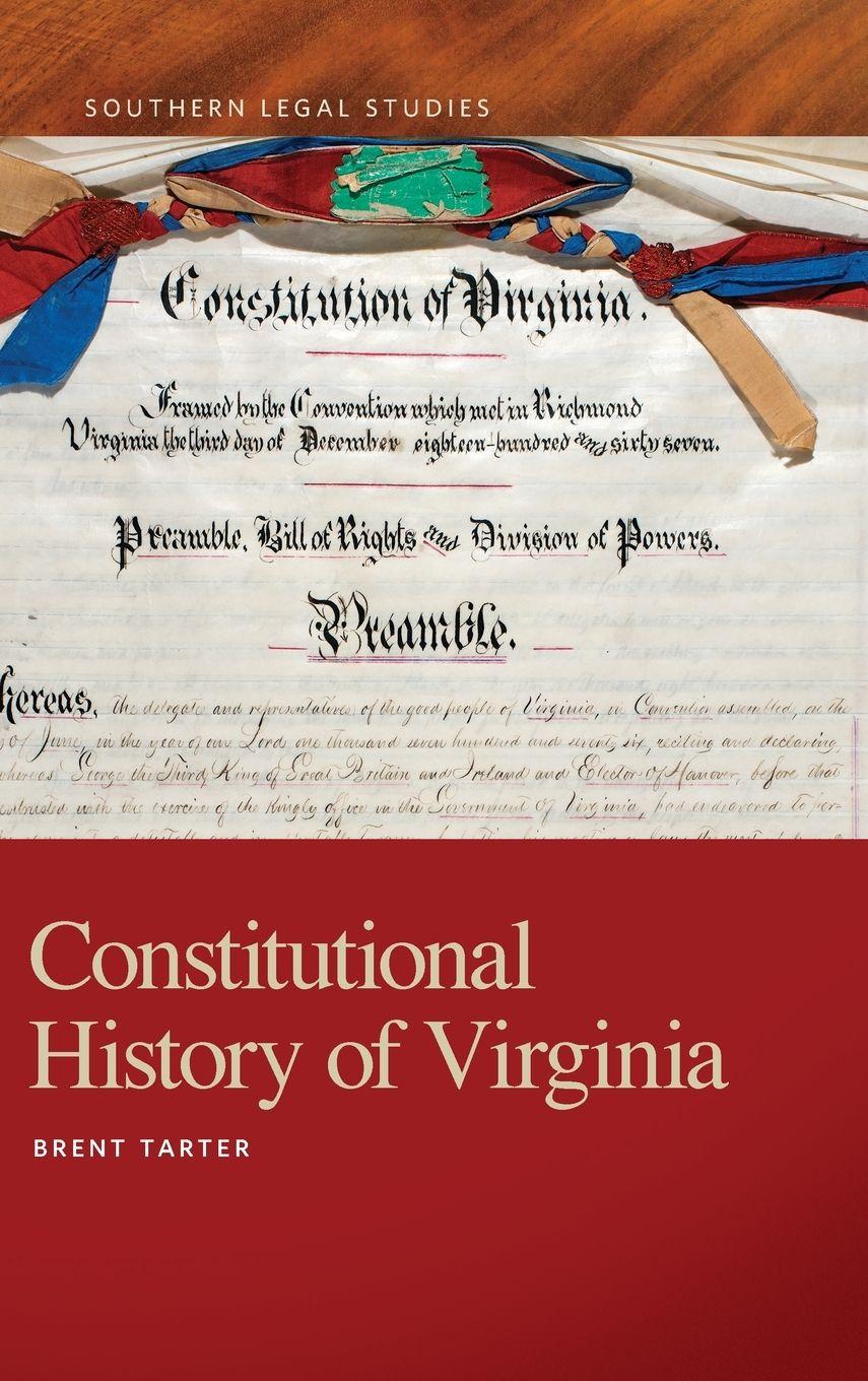 Vorderes Coverbild Constitutional History of Virginia
