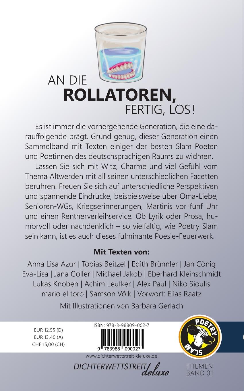 Rückseitencover An die Rollatoren, fertig, los!