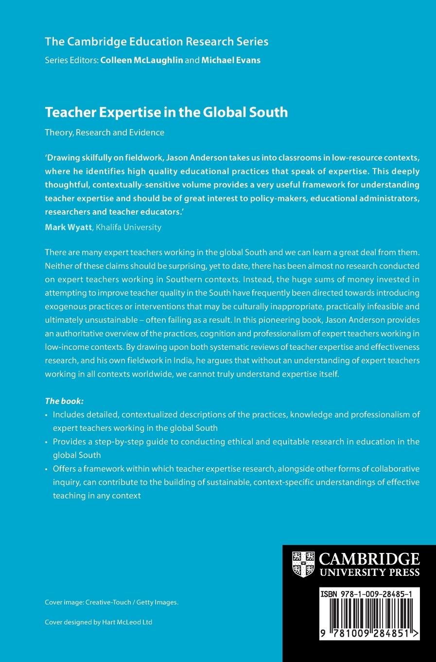 Rückseitencover Teacher Expertise in the Global South