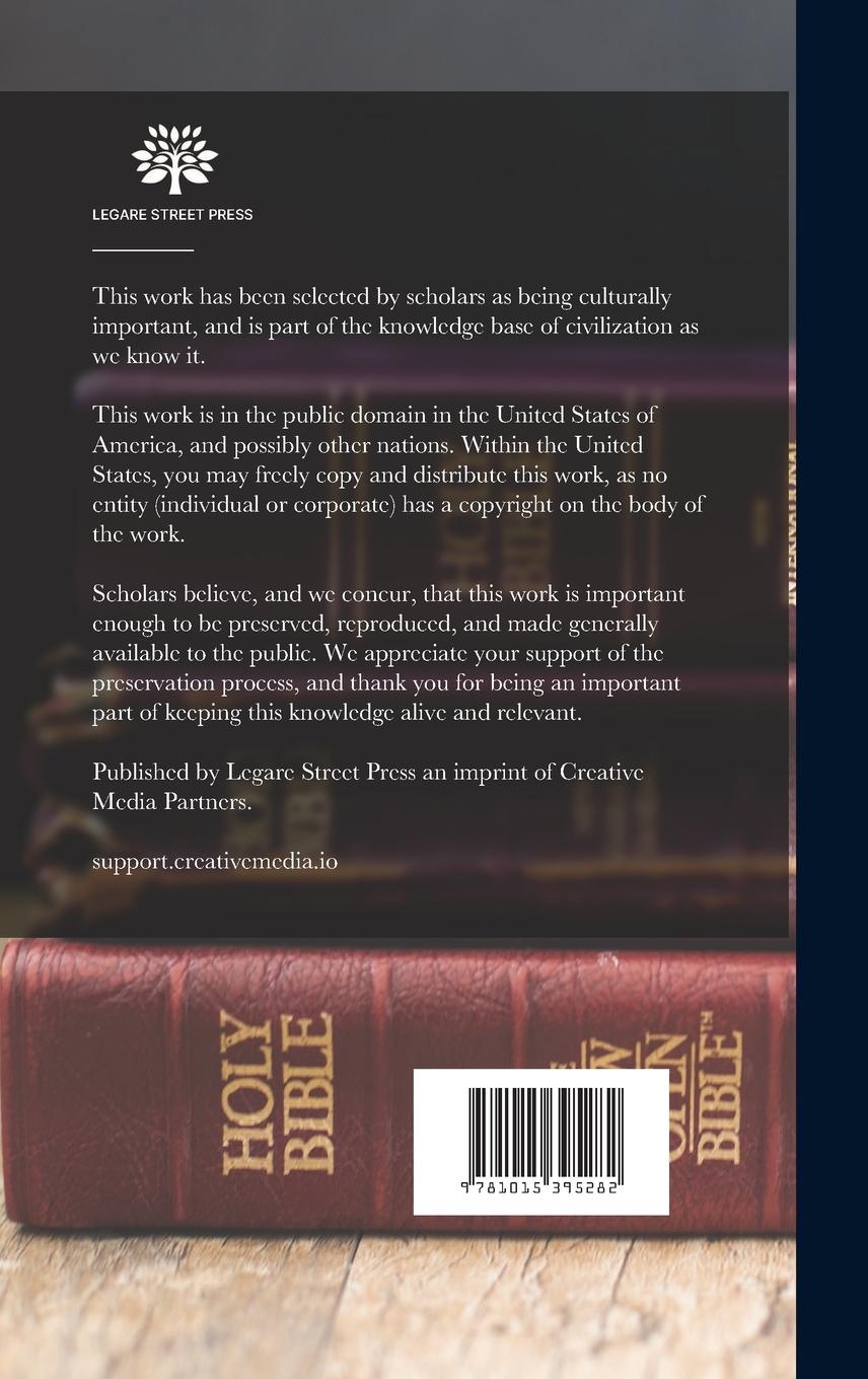 Rückseitencover The Ascension of Isaiah