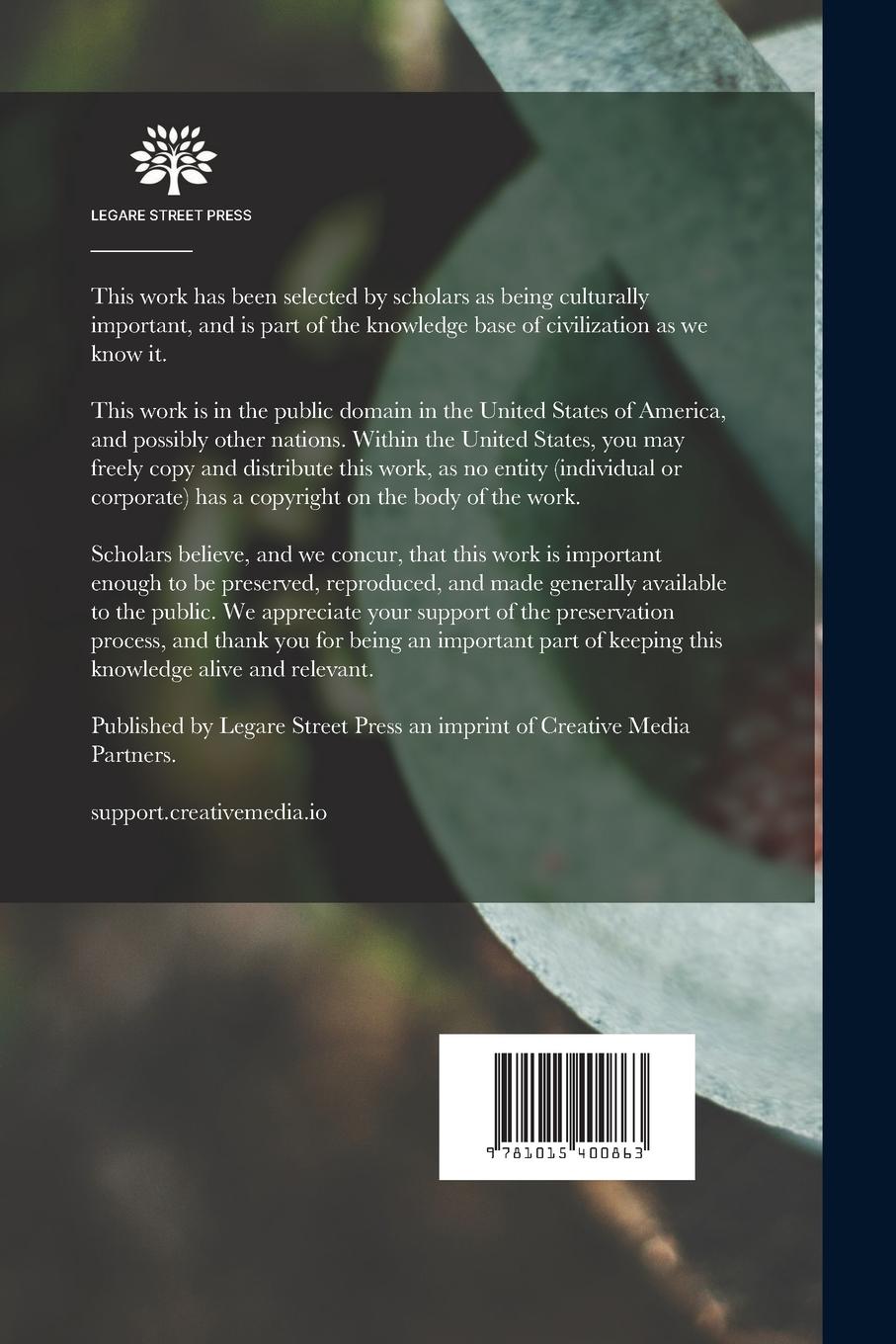 Rückseitencover Autobiography of Andrew T. Still