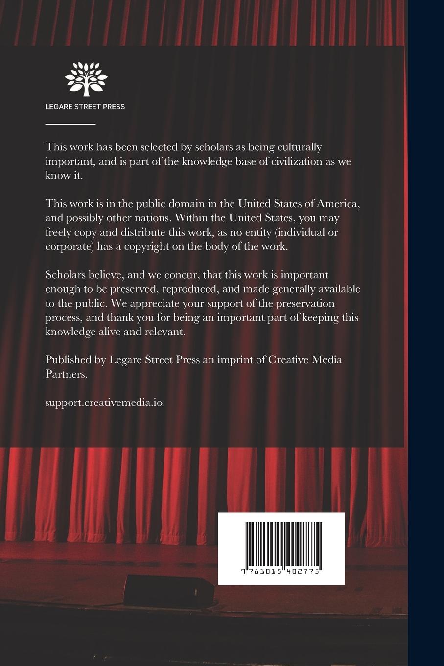 Rückseitencover On the Art of the Theatre