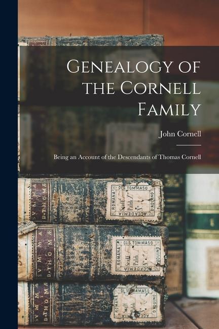 Vorderes Coverbild Genealogy of the Cornell Family