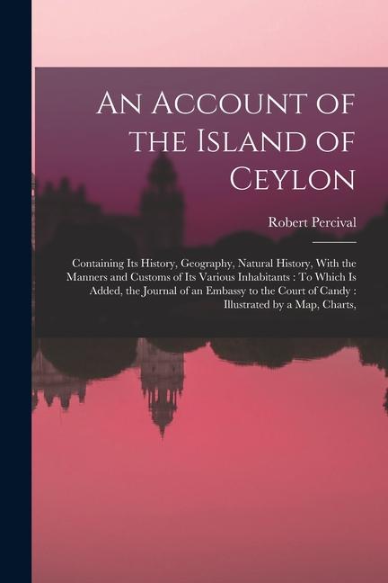 Vorderes Coverbild An Account of the Island of Ceylon