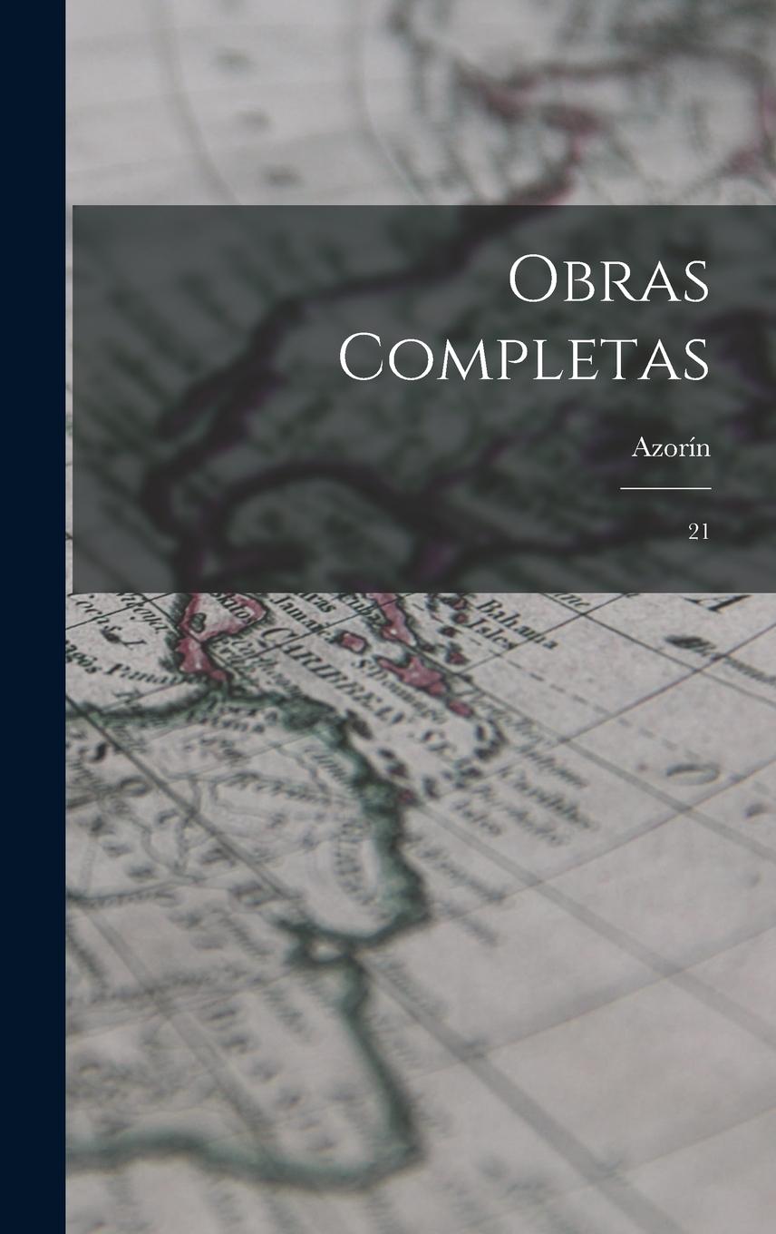Vorderes Coverbild Obras completas: 21