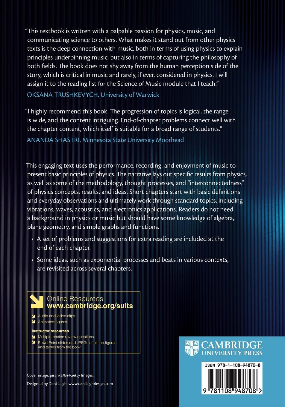 Rückseitencover Physics Behind Music