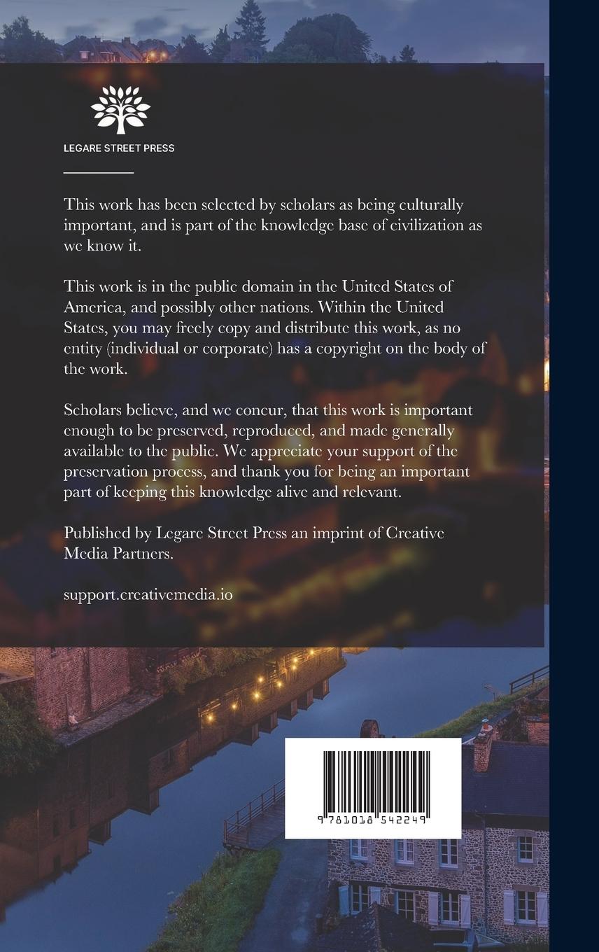 Rückseitencover Through Holland in the Vivette; the Cruise of a 4-tonner From the Solent to the Zuyder See, Through the Dutch Waterways