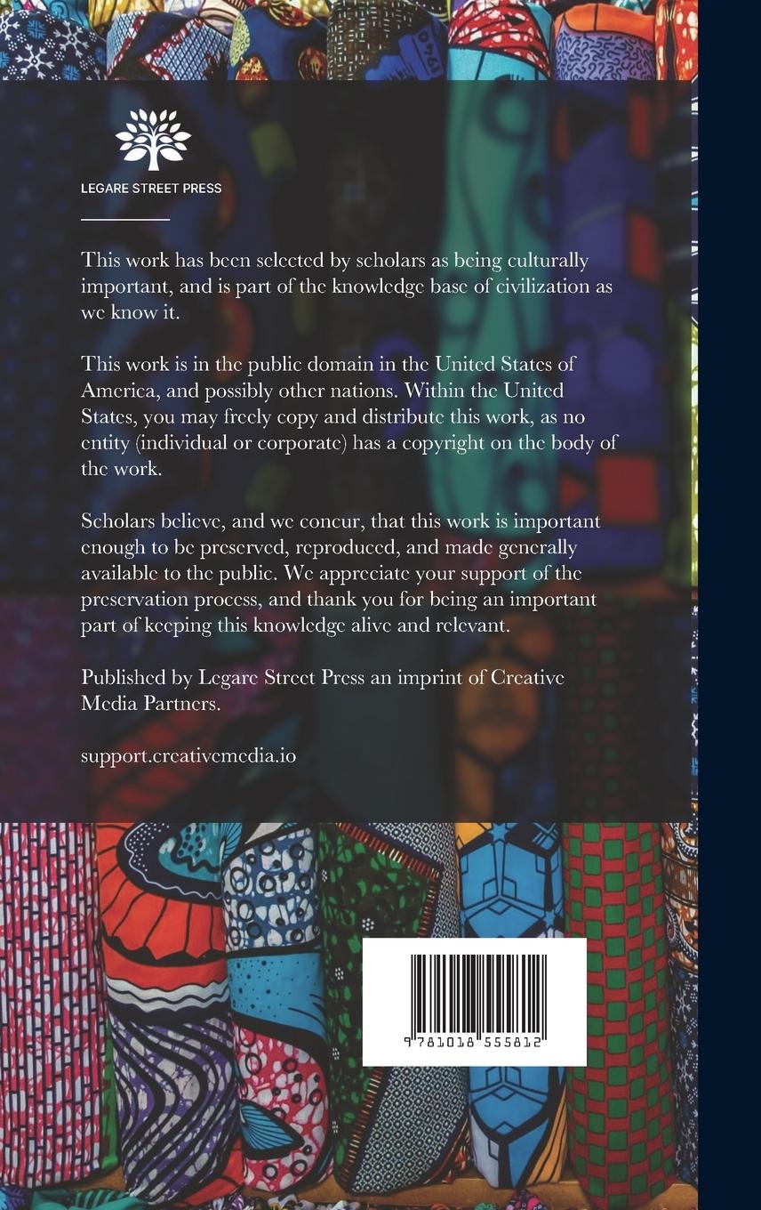 Rückseitencover Land and Peoples of the Kasai: Being a Narrative of a two Year's Journey Among the Cannibals of the Equatorial Forest and Other Savage Tribes of the