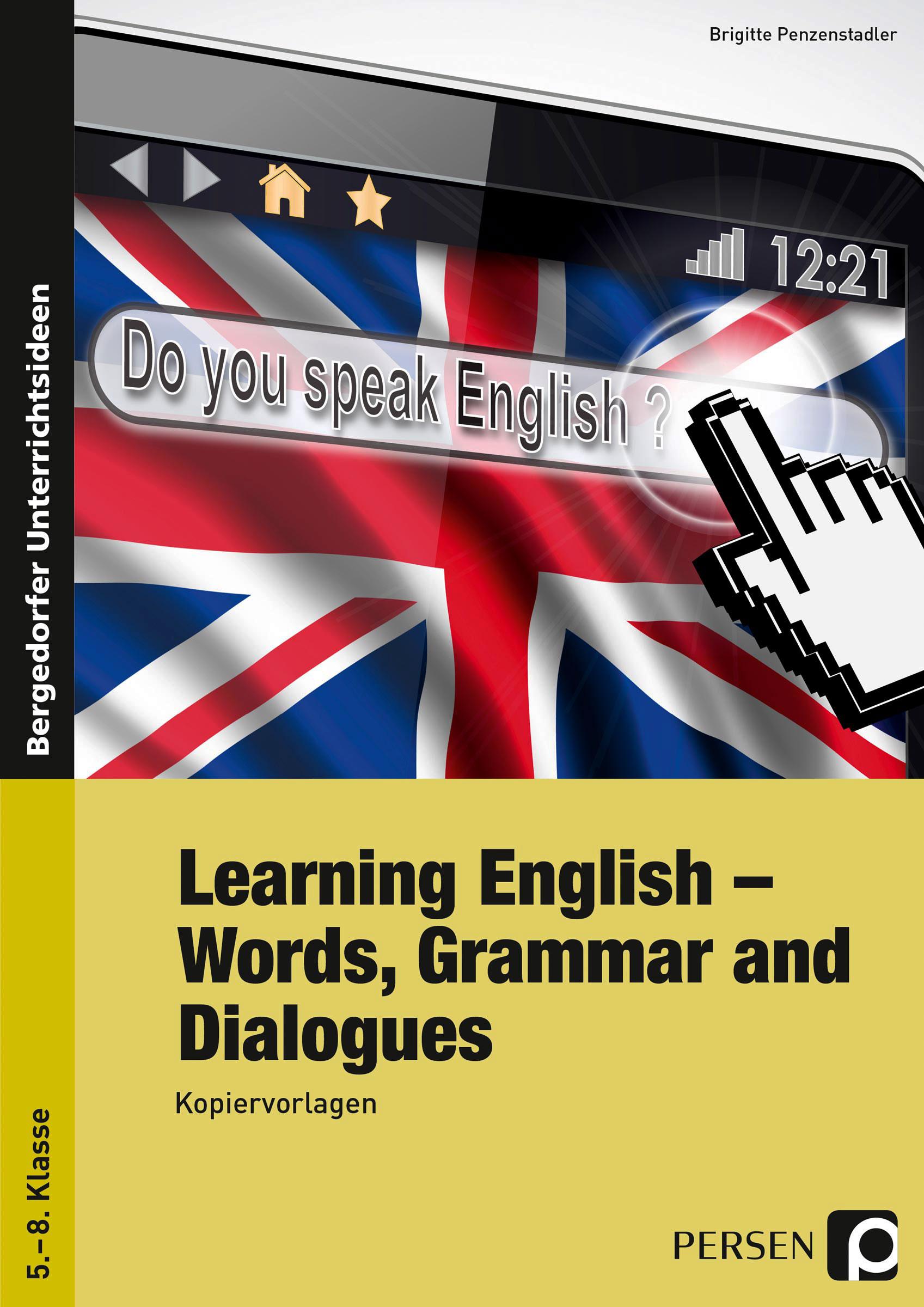 Vorderes Coverbild Learning English - Words, Grammar and Dialogues
