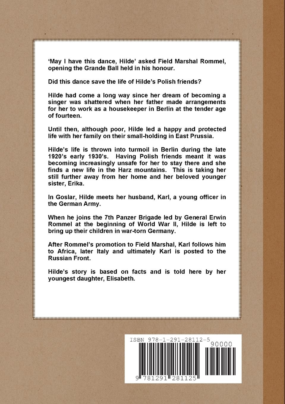 Rückseitencover The Night I Danced with Rommel