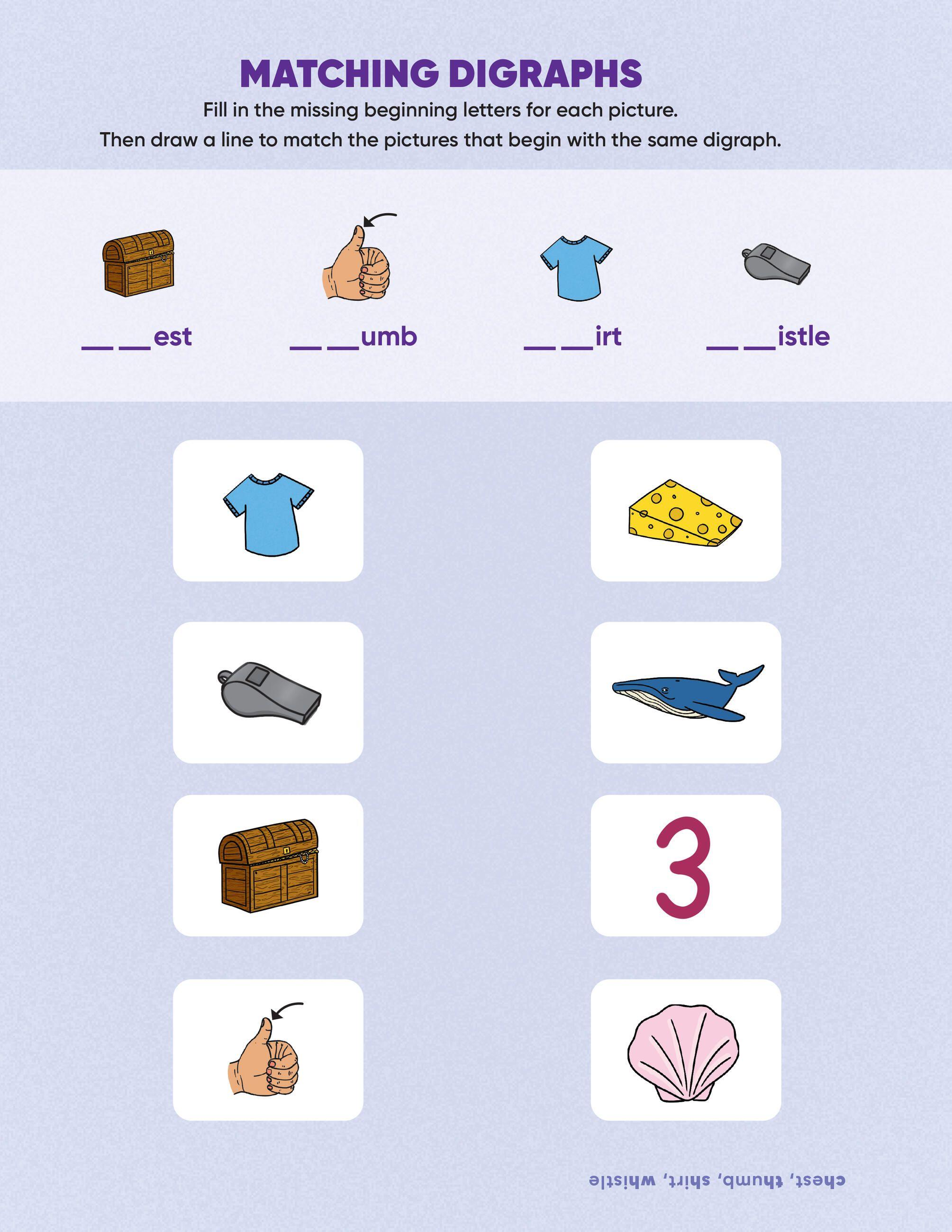 Beispielinhalt (Bild) Learn by Sticker: Beginning Phonics