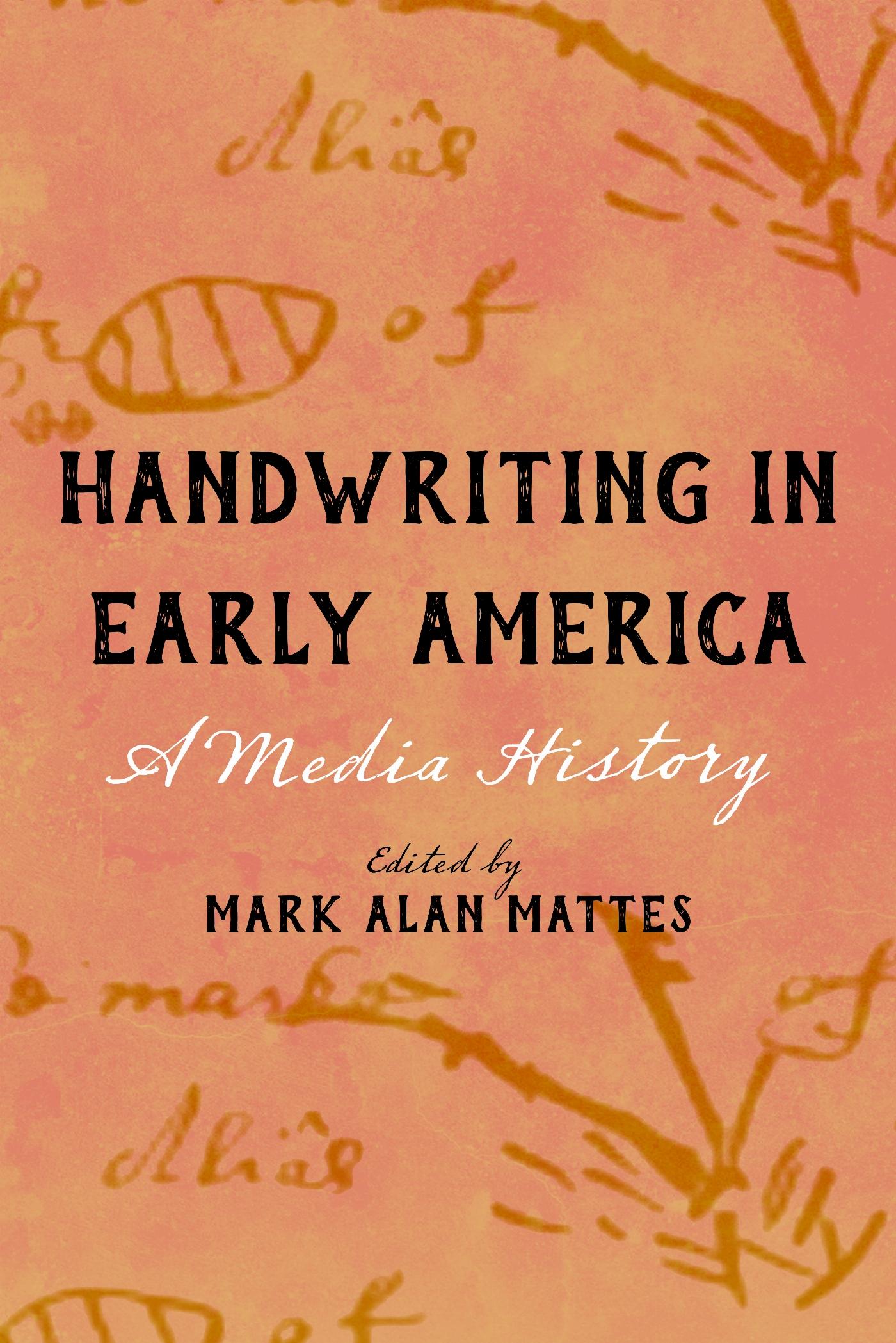 Vorderes Coverbild Handwriting in Early America