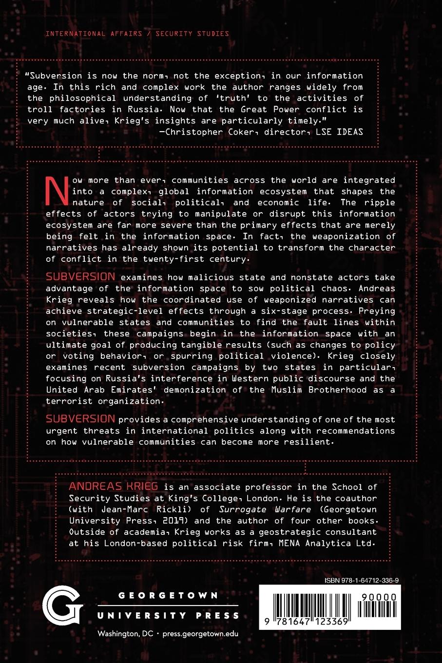 Rückseitencover Subversion