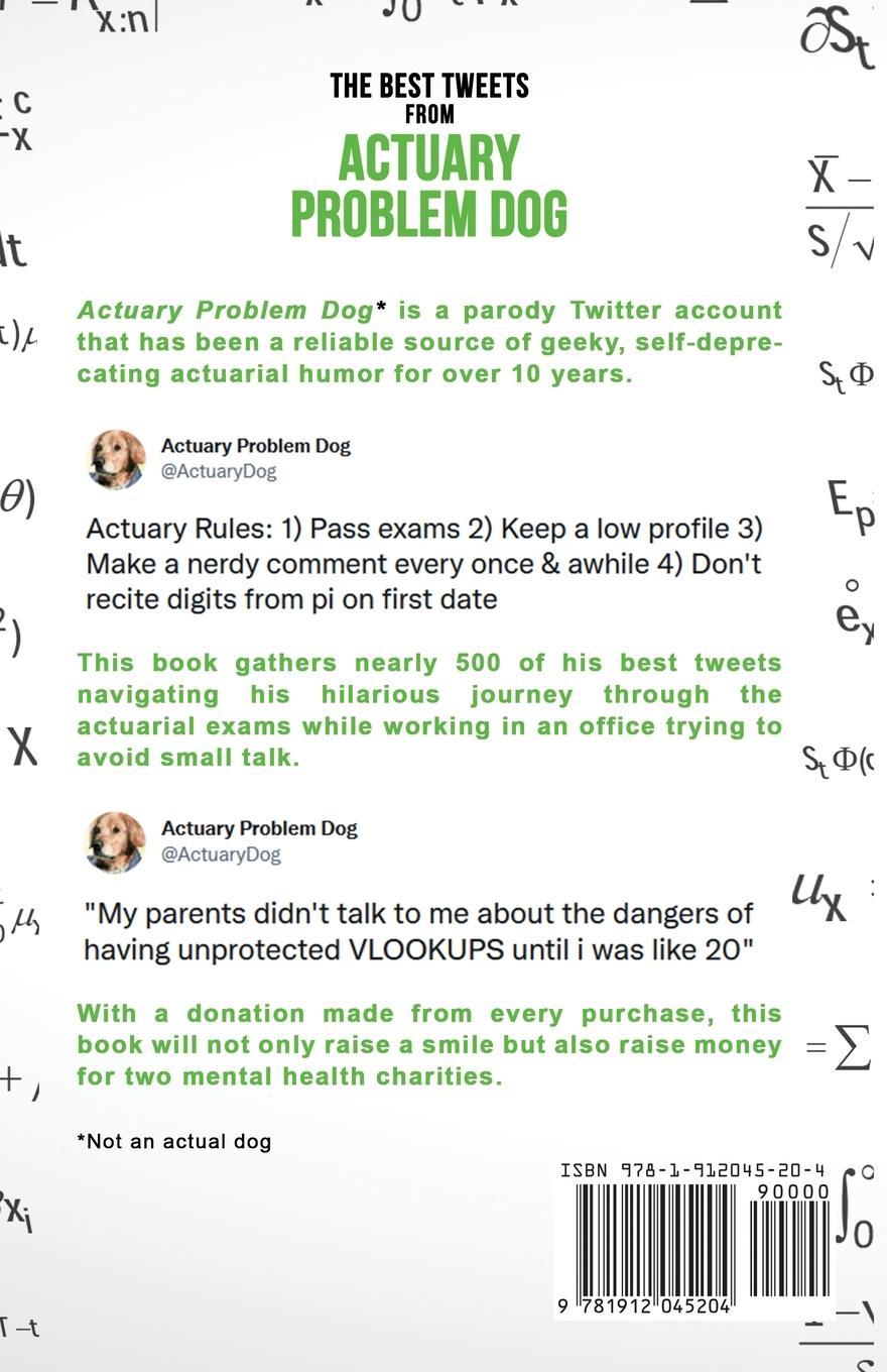 Rückseitencover The Best Tweets from Actuary Problem Dog