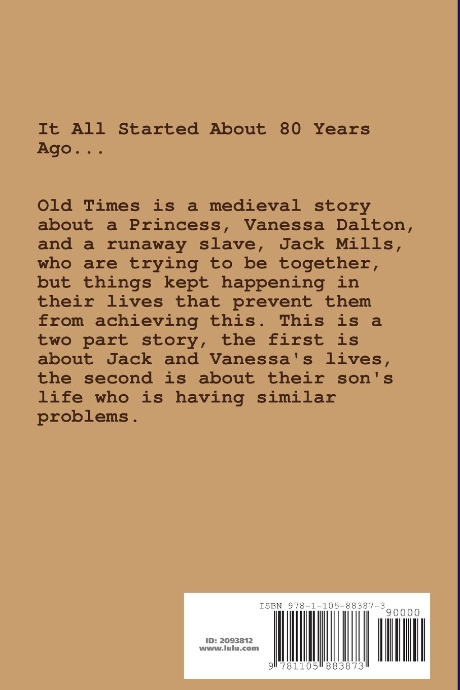 Rückseitencover Old Times