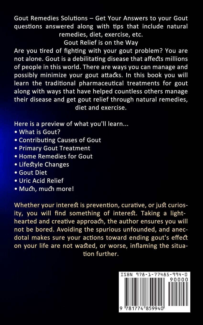 Rückseitencover Gout Relief
