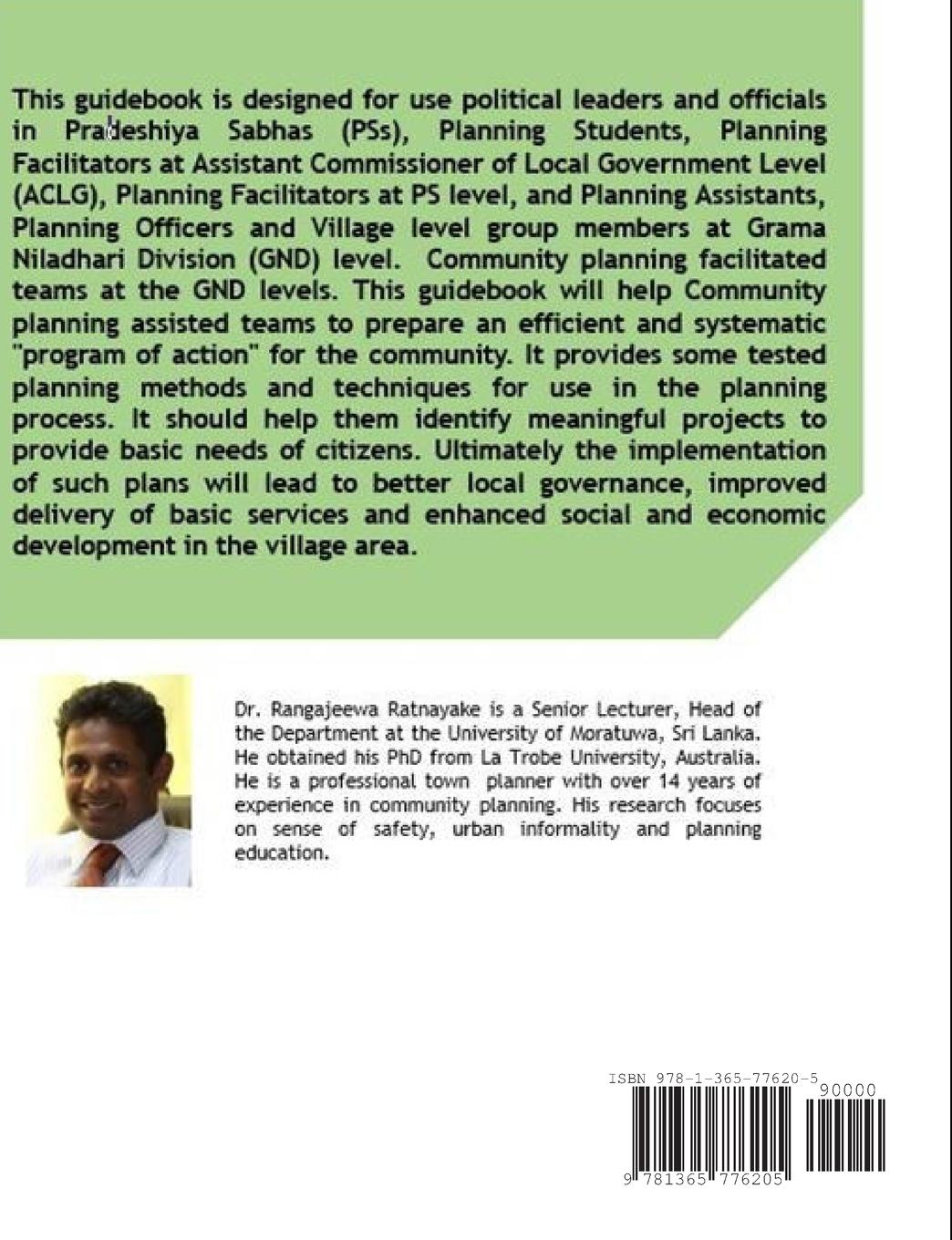 Rückseitencover A guide to village level planning