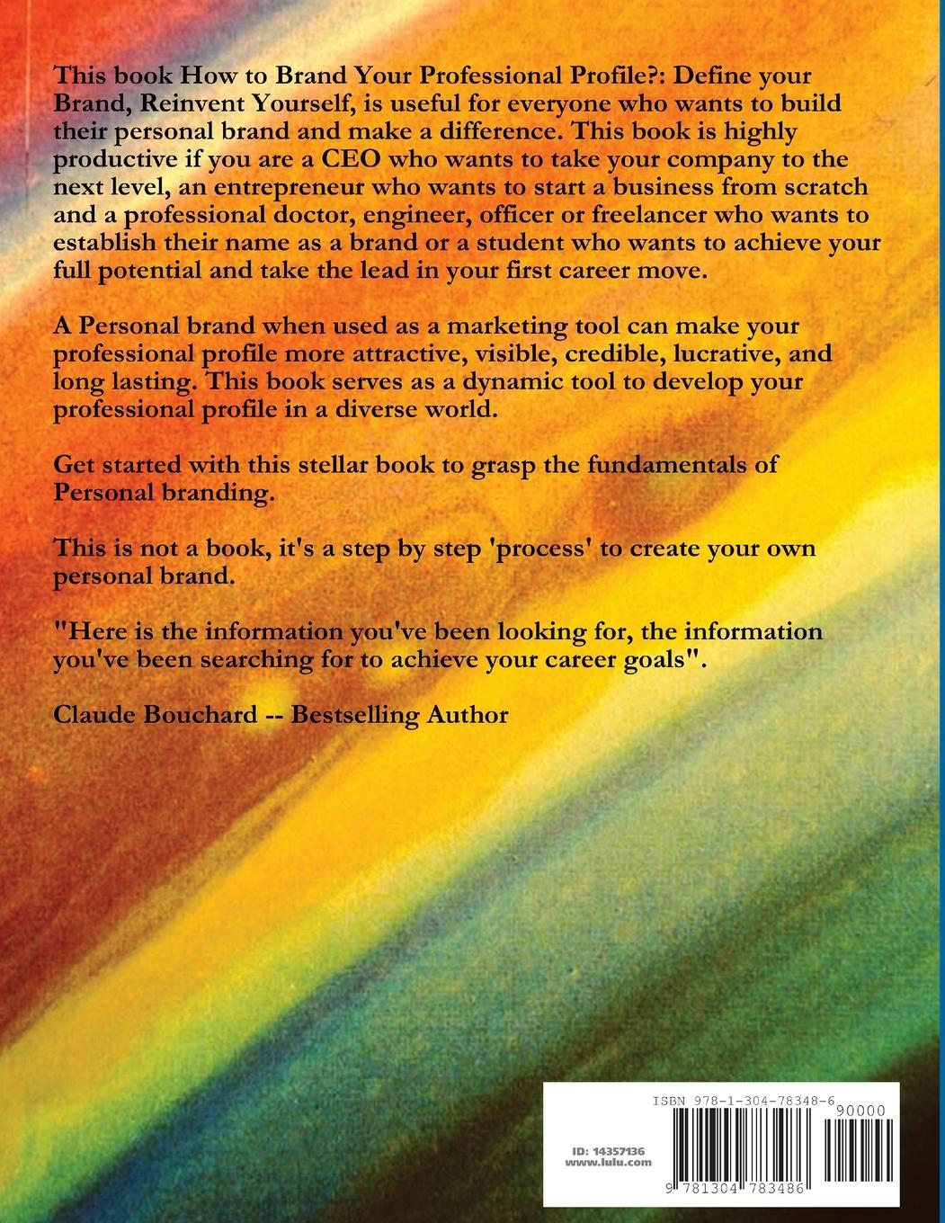 Rückseitencover How to Brand Your Professional Profile?
